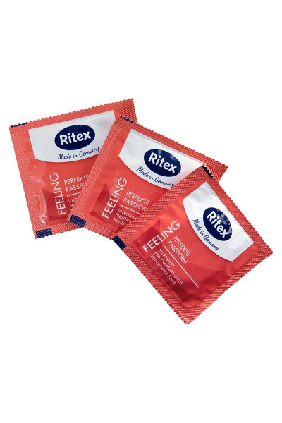 Презервативы анатомической формы с накопителем RITEX PERFECT FIT - 3 шт. Презервативы анатомической формы с накопителем RITEX PERFECT FIT - 3 шт.