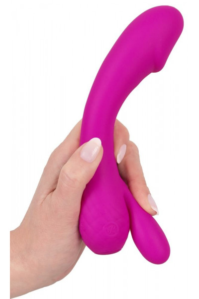 Лиловый вибратор-кролик Super Soft Silicone Rabbit Vibrator - 17,7 см. Лиловый вибратор-кролик Super Soft Silicone Rabbit Vibrator - 17,7 см.