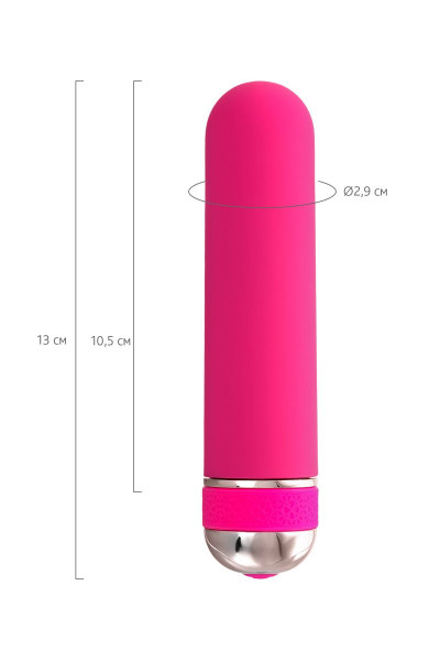 Розовый нереалистичный мини-вибратор Mastick Mini - 13 см. Розовый нереалистичный мини-вибратор Mastick Mini - 13 см.