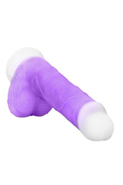 Фиолетовый вибратор-реалистик Encore 8 Inch Vibrating Dildo - 21,6 см. Фиолетовый вибратор-реалистик Encore 8 Inch Vibrating Dildo - 21,6 см.