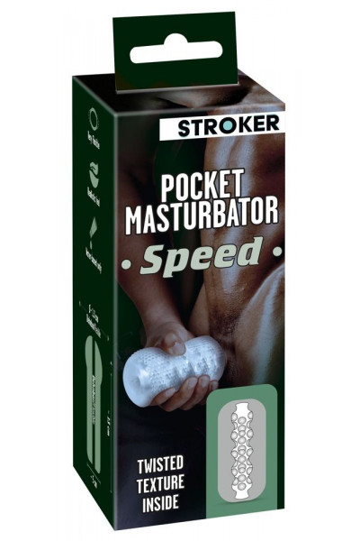 Прозрачный мастурбатор Pocket Masturbator Speed Прозрачный мастурбатор Pocket Masturbator Speed