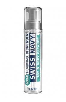 Очищающая пенка для игрушек и тела Swiss Navy Toy Body Cleaner Foamer - 207 мл.