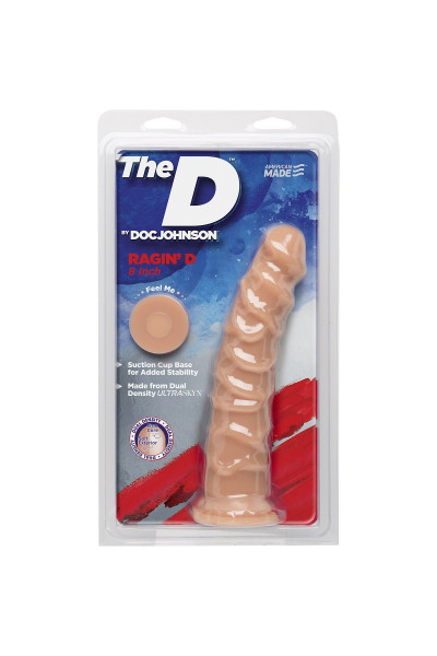 Телесный фаллоимитатор на присоске The D™ Ragin’ D 8 Vanilla - 20,32 см. Телесный фаллоимитатор на присоске The D™ Ragin’ D 8 Vanilla - 20,32 см.