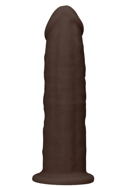 Коричневый фаллоимитатор без мошонки Silicone Dildo Without Balls - 19,2 см. Коричневый фаллоимитатор без мошонки Silicone Dildo Without Balls - 19,2 см.