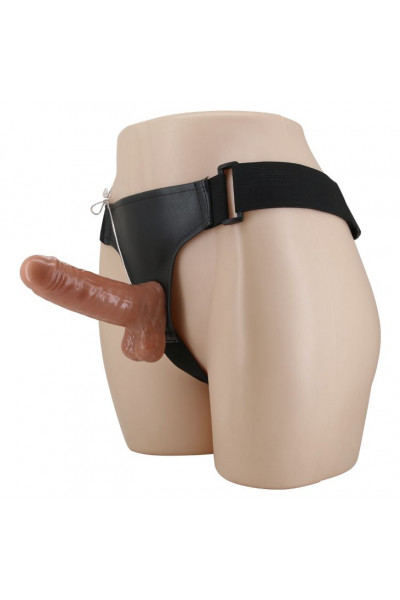 Страпон на трусиках с вибрацией Ultra Passionate Harness - 16 см. Страпон на трусиках с вибрацией Ultra Passionate Harness - 16 см.