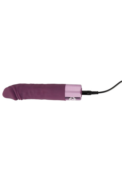 Фиолетовый вибратор-реалистик Realistic Vibe - 14,3 см. Фиолетовый вибратор-реалистик Realistic Vibe - 14,3 см.