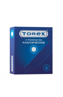 Гладкие презервативы Torex Классические - 3 шт.