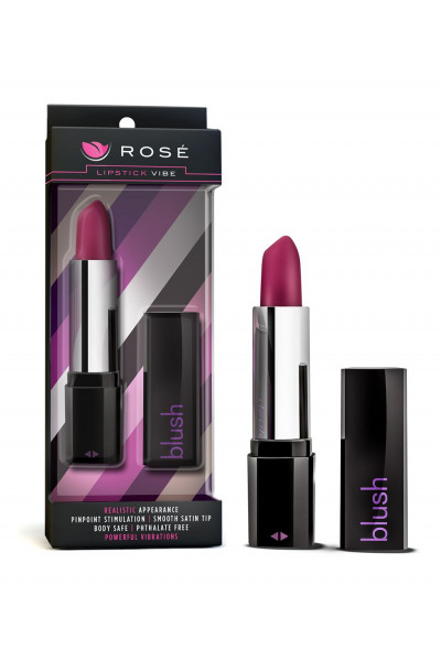 Вибратор в форме помады Rose Lipstick Vibe Вибратор в форме помады Rose Lipstick Vibe