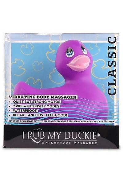 Фиолетовый вибратор-уточка I Rub My Duckie 2.0 Фиолетовый вибратор-уточка I Rub My Duckie 2.0