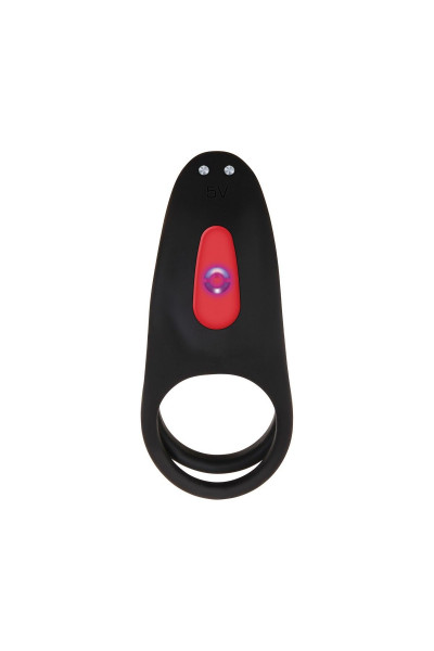 Черная насадка-эректор с пультом ДУ Vibrating Girth Enhancer Черная насадка-эректор с пультом ДУ Vibrating Girth Enhancer