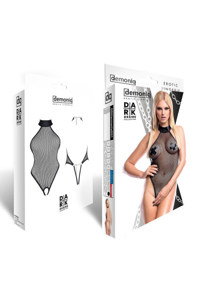Боди Harmonia из сетки с доступом и металлическим декором Боди Harmonia из сетки с доступом и металлическим декором