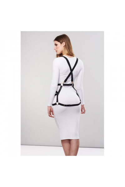 Чёрная упряжь ARROW DRESS HARNESS Чёрная упряжь ARROW DRESS HARNESS