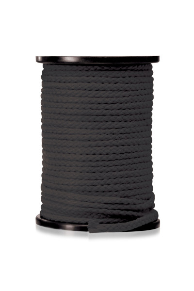 Черная веревка для связывания Bondage Rope - 60,9 м. Черная веревка для связывания Bondage Rope - 60,9 м.