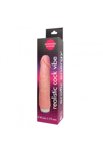 Вибратор Realistic Cock Vibe телесного цвета - 20 см. Вибратор Realistic Cock Vibe телесного цвета - 20 см.