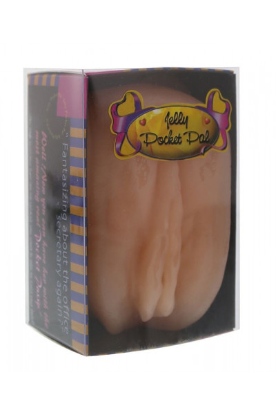 Телесный мастурбатор-вагина JELLY POCKET PAL VAGINA Телесный мастурбатор-вагина JELLY POCKET PAL VAGINA