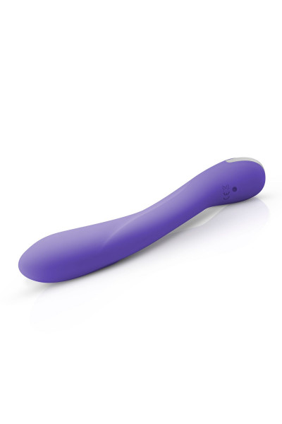 Фиолетовый вибратор для G-стимуляции Lici G-Spot Vibrator - 22,5 см. Фиолетовый вибратор для G-стимуляции Lici G-Spot Vibrator - 22,5 см.
