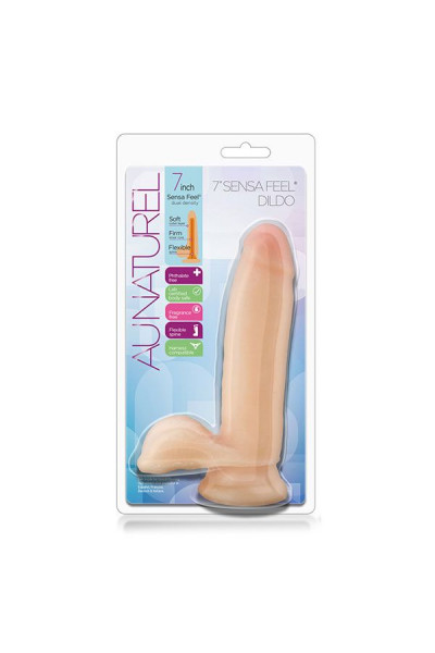 Телесный фаллоимитатор 7 inch Sensa Feel Dildo - 17,8 см. Телесный фаллоимитатор 7 inch Sensa Feel Dildo - 17,8 см.