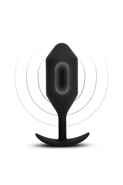 Черная вибропробка для ношения Vibrating Snug Plug 5 - 16,5 см. Черная вибропробка для ношения Vibrating Snug Plug 5 - 16,5 см.