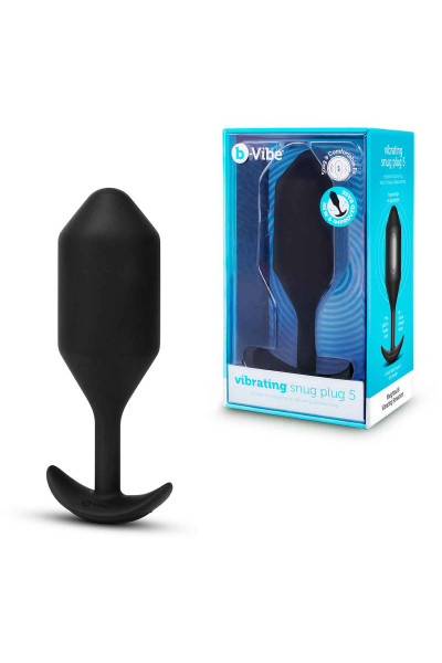 Черная вибропробка для ношения Vibrating Snug Plug 5 - 16,5 см. Черная вибропробка для ношения Vibrating Snug Plug 5 - 16,5 см.