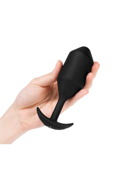 Черная вибропробка для ношения Vibrating Snug Plug 5 - 16,5 см. Черная вибропробка для ношения Vibrating Snug Plug 5 - 16,5 см.