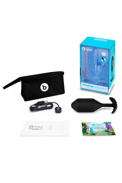 Черная вибропробка для ношения Vibrating Snug Plug 5 - 16,5 см. Черная вибропробка для ношения Vibrating Snug Plug 5 - 16,5 см.