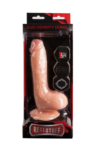Реалистичный фаллоимитатор REALSTUFF DUO DENSITY DONG 8INCH - 20,5 см. Реалистичный фаллоимитатор REALSTUFF DUO DENSITY DONG 8INCH - 20,5 см.