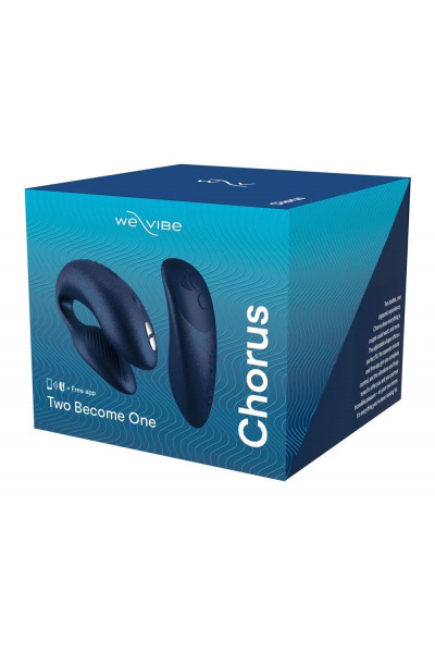 Синий вибратор для пар We-Vibe Chorus Синий вибратор для пар We-Vibe Chorus