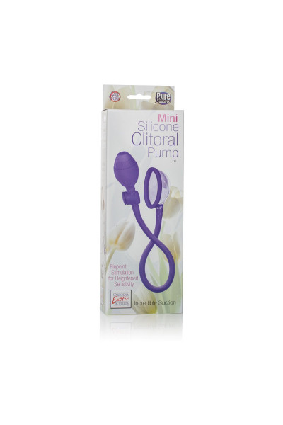 Фиолетовая помпа для клитора Mini Silicone Clitoral Pump Фиолетовая помпа для клитора Mini Silicone Clitoral Pump