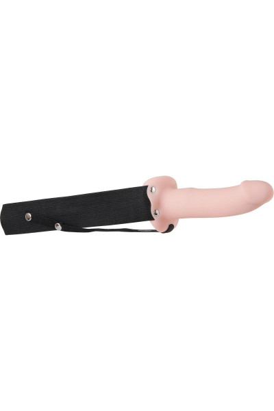 Полый поясной фаллоимитатор FlexSkin Hollow Strap-On - 15,2 см. Полый поясной фаллоимитатор FlexSkin Hollow Strap-On - 15,2 см.