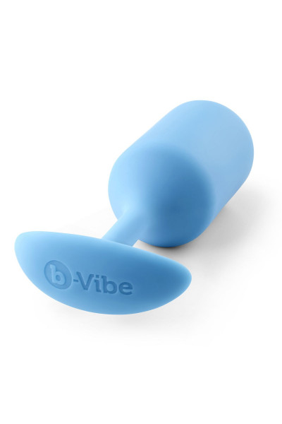 Голубая пробка для ношения B-vibe Snug Plug 3 - 12,7 см. Голубая пробка для ношения B-vibe Snug Plug 3 - 12,7 см.