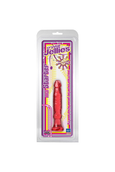Розовый анальный стимулятор Crystal Jellies 6 Anal Starter - 11,9 см. Розовый анальный стимулятор Crystal Jellies 6 Anal Starter - 11,9 см.