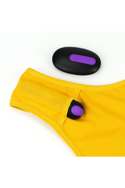 Сексуальные трусики с вибропулей Bitch Vibrating Panties - Size L Сексуальные трусики с вибропулей Bitch Vibrating Panties - Size L