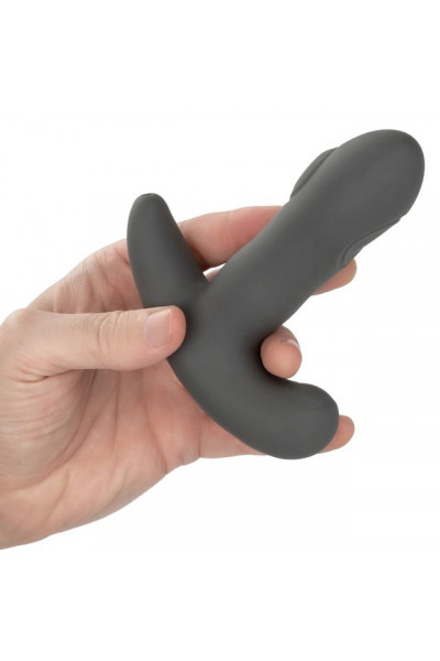 Серый вибромассажер простаты Remote Control Dual Pulsating Probe Серый вибромассажер простаты Remote Control Dual Pulsating Probe
