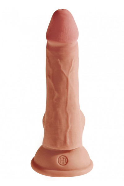 Кофейный фаллоимитатор на присоске 6,5 Triple Density Cock - 20,3 см. Кофейный фаллоимитатор на присоске 6,5 Triple Density Cock - 20,3 см.