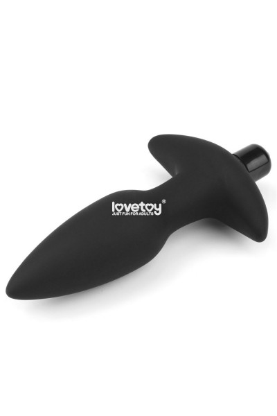 Черная анальная вибропробка Anal Indulgence Collection Fantasy Plug - 14,5 см. Черная анальная вибропробка Anal Indulgence Collection Fantasy Plug - 14,5 см.