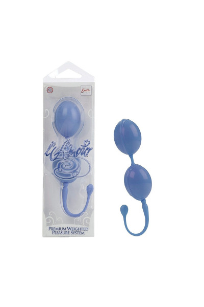 Голубые вагинальные шарики LAmour Premium Weighted Pleasure System Голубые вагинальные шарики LAmour Premium Weighted Pleasure System