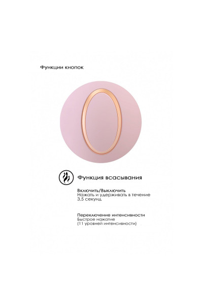 Розовый клиторальный вакуум-волновой массажер Irresistible Seductive Розовый клиторальный вакуум-волновой массажер Irresistible Seductive