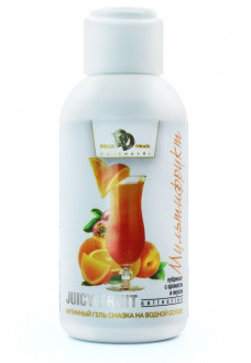 Интимный гель на водной основе JUICY FRUIT с ароматом фруктов - 100 мл.
