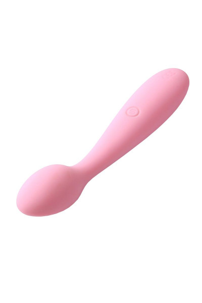 Нежно-розовый клиторальный вибратор Keri - 17 см. Нежно-розовый клиторальный вибратор Keri - 17 см.