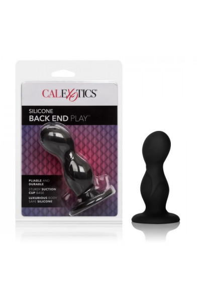 Черный анальный стимулятор Silicone Back End Play - 10,75 см. Черный анальный стимулятор Silicone Back End Play - 10,75 см.