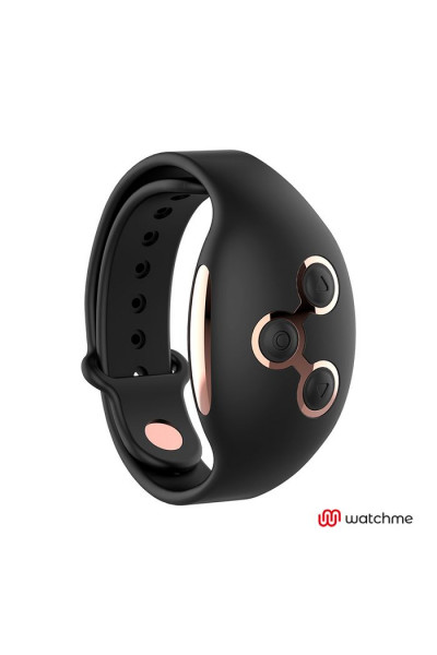Черно-золотистое виброяйцо с пультом-часами Anne s Desire Vibro Egg Wireless Watchme Черно-золотистое виброяйцо с пультом-часами Anne s Desire Vibro Egg Wireless Watchme