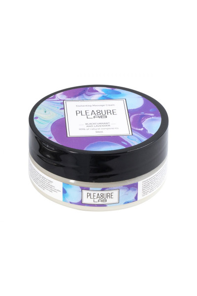 Массажный крем Pleasure Lab Enchanting с ароматом черной смородины и лаванды - 50 мл. Массажный крем Pleasure Lab Enchanting с ароматом черной смородины и лаванды - 50 мл.