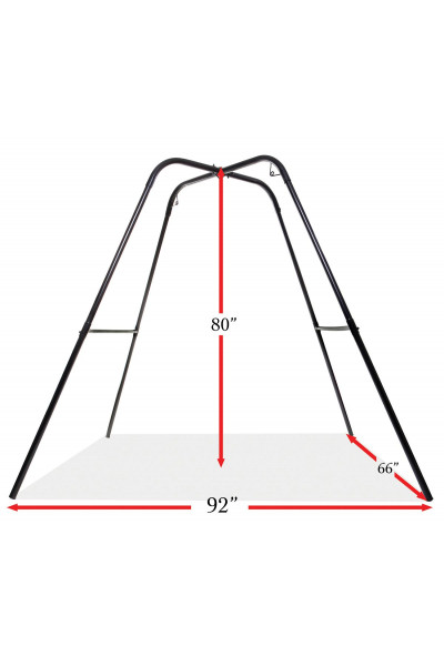 Напольный черный каркас для качелей Swing Stand Напольный черный каркас для качелей Swing Stand