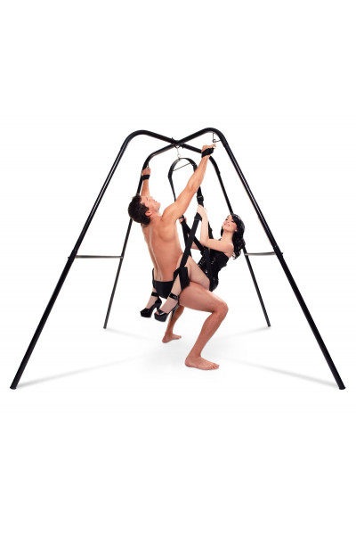 Напольный черный каркас для качелей Swing Stand Напольный черный каркас для качелей Swing Stand