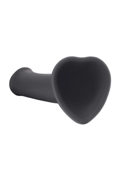 Черный фаллос на присоске Silicone Bendable Dildo L - 19 см. Черный фаллос на присоске Silicone Bendable Dildo L - 19 см.
