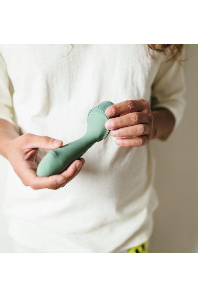 Зеленый стимулятор точки G Onda G-Spot Massager - 19,5 см. Зеленый стимулятор точки G Onda G-Spot Massager - 19,5 см.
