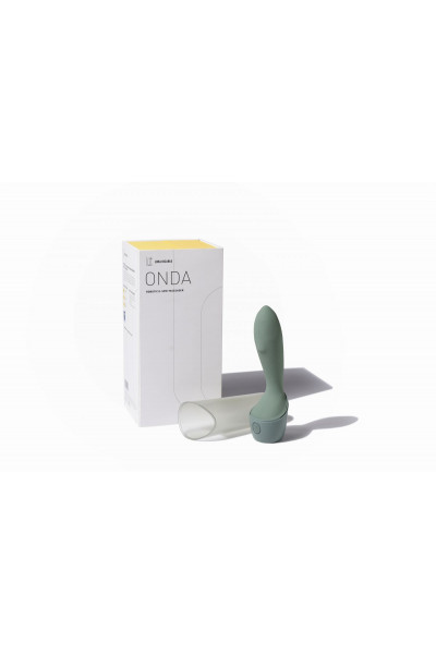Зеленый стимулятор точки G Onda G-Spot Massager - 19,5 см. Зеленый стимулятор точки G Onda G-Spot Massager - 19,5 см.