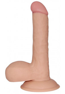 Телесный фаллоимитатор 7.5 The Ultra Soft Dude - 18 см.