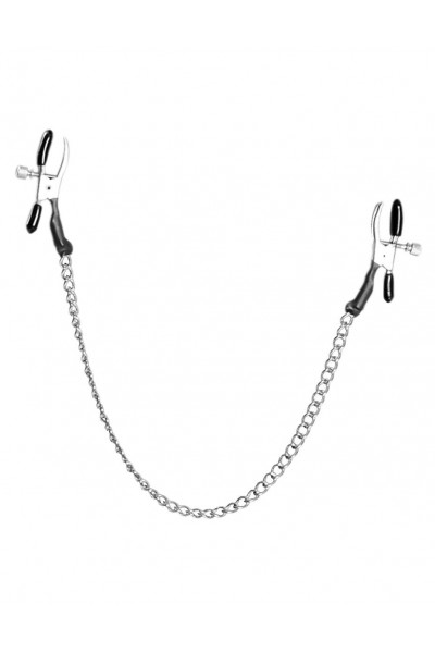 Зажимы для сосков на цепи Alligator Nipple Clamps Зажимы для сосков на цепи Alligator Nipple Clamps