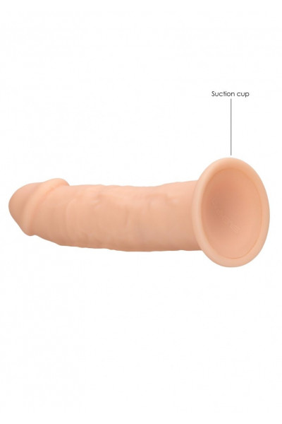Телесный фаллоимитатор без мошонки Silicone Dildo Without Balls - 19,2 см. Телесный фаллоимитатор без мошонки Silicone Dildo Without Balls - 19,2 см.